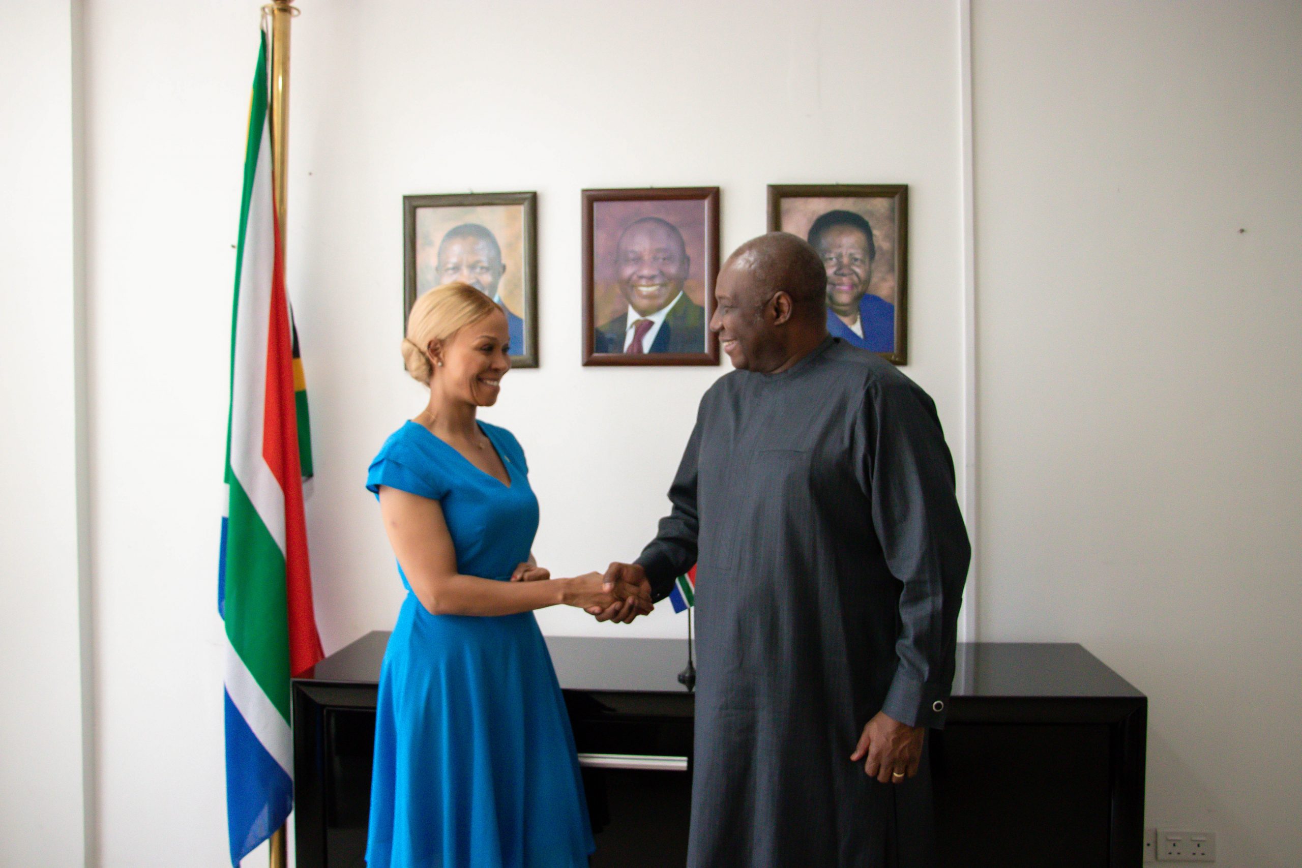 South Africa High Commissioner receives FARA Executive Director